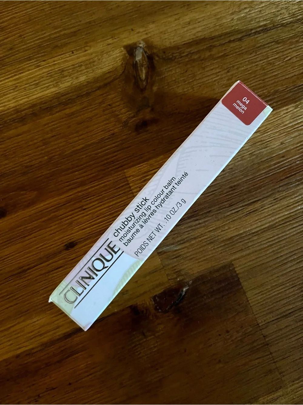 NWT: Clinique Chubby Stick Moisturizing Lip Balm (Mega Melon)
